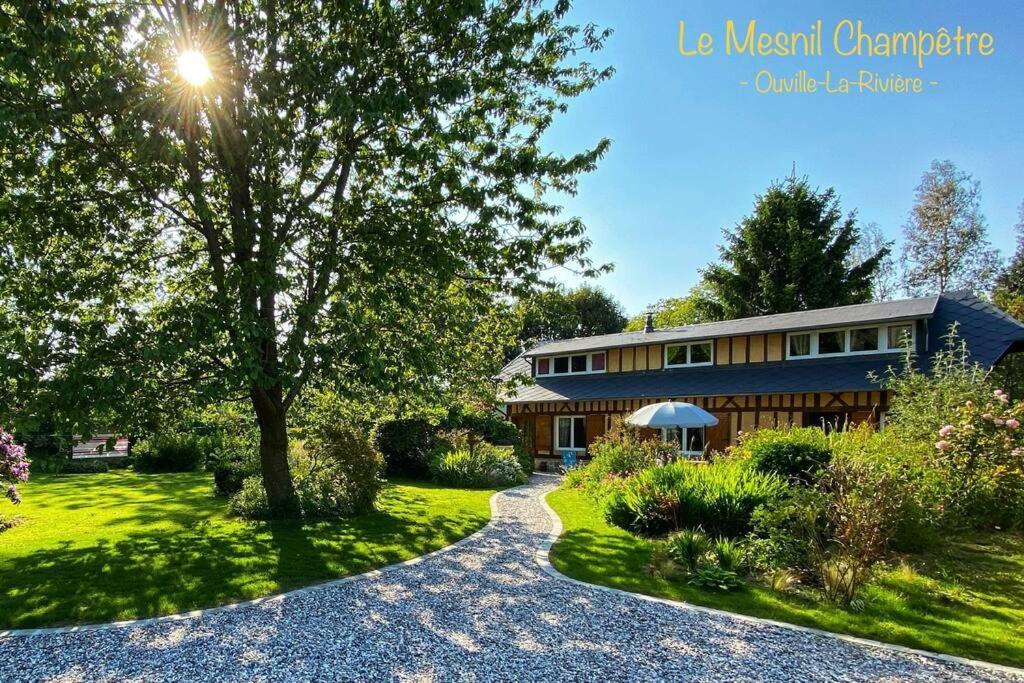 Ouville-la-Riviere Le Mesnil Champetreヴィラ エクステリア 写真